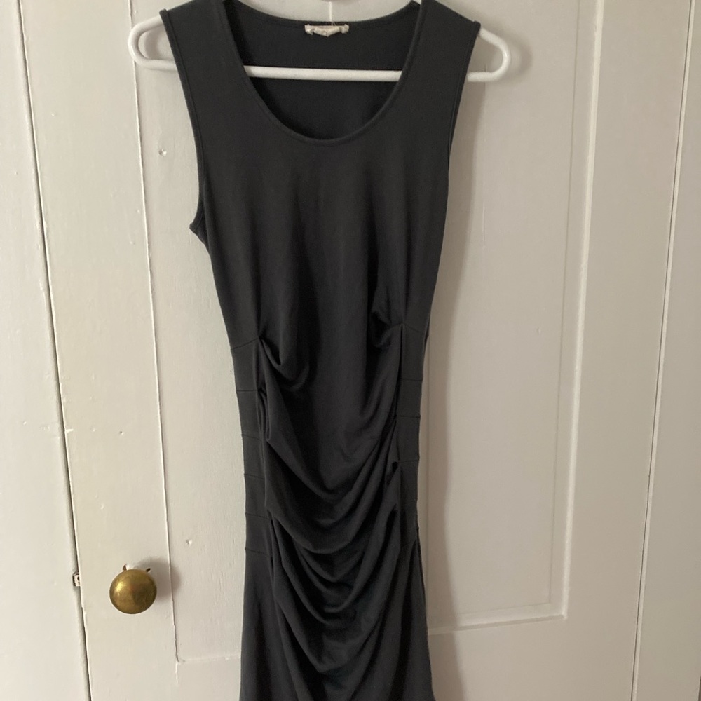 Ingrid and Isabel pleated maternity dress.